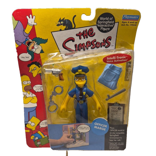 The Simpsons Officer Marge Series 7 World Of Springfield Action Figure