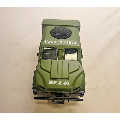 JFL Enterprises Diecast Army Vehicle USA 33 4872 Military Jeep Truck Humvee