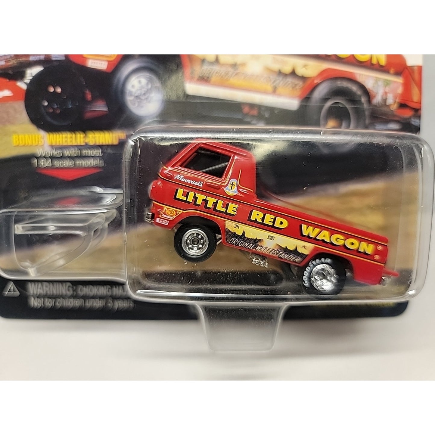Johnny Lightning Show Stoppers Bill Golden’s Little Red Wagon White Lightning