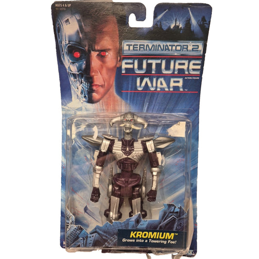 1992 Terminator 2 Future Wars Kromium Action Figure Kenner