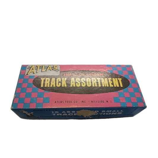 Vintage Atlas HO Track Assortment - 12 small pcs - No. 47 - Brass - Made in USA