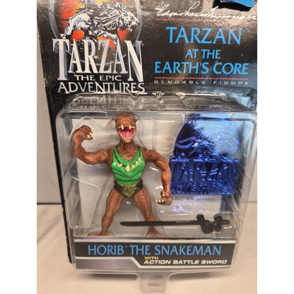 HORIB THE SNAKEMAN TARZAN AT THE EARTS CORE 1995 FIGURE