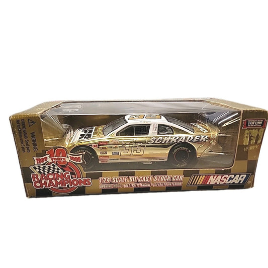 Gold APR Kenny Schrader #33 Nascar Racing Champions Monte Carlo #1662 Ltd Ed