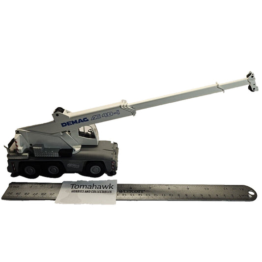 Conrad 1/50 Scale 2093/0 - Demag AC 40-1 Telescopic Crane - White