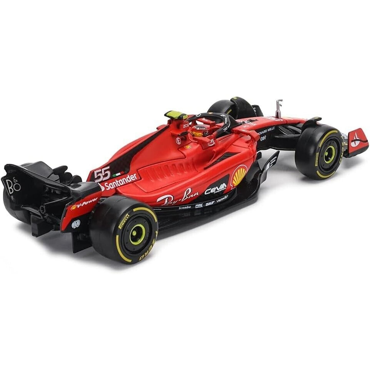 FERRARI burago 1/43 F1 2023 SF23 16# Charles Leclerc Scuderia Ferrari SF23 55#