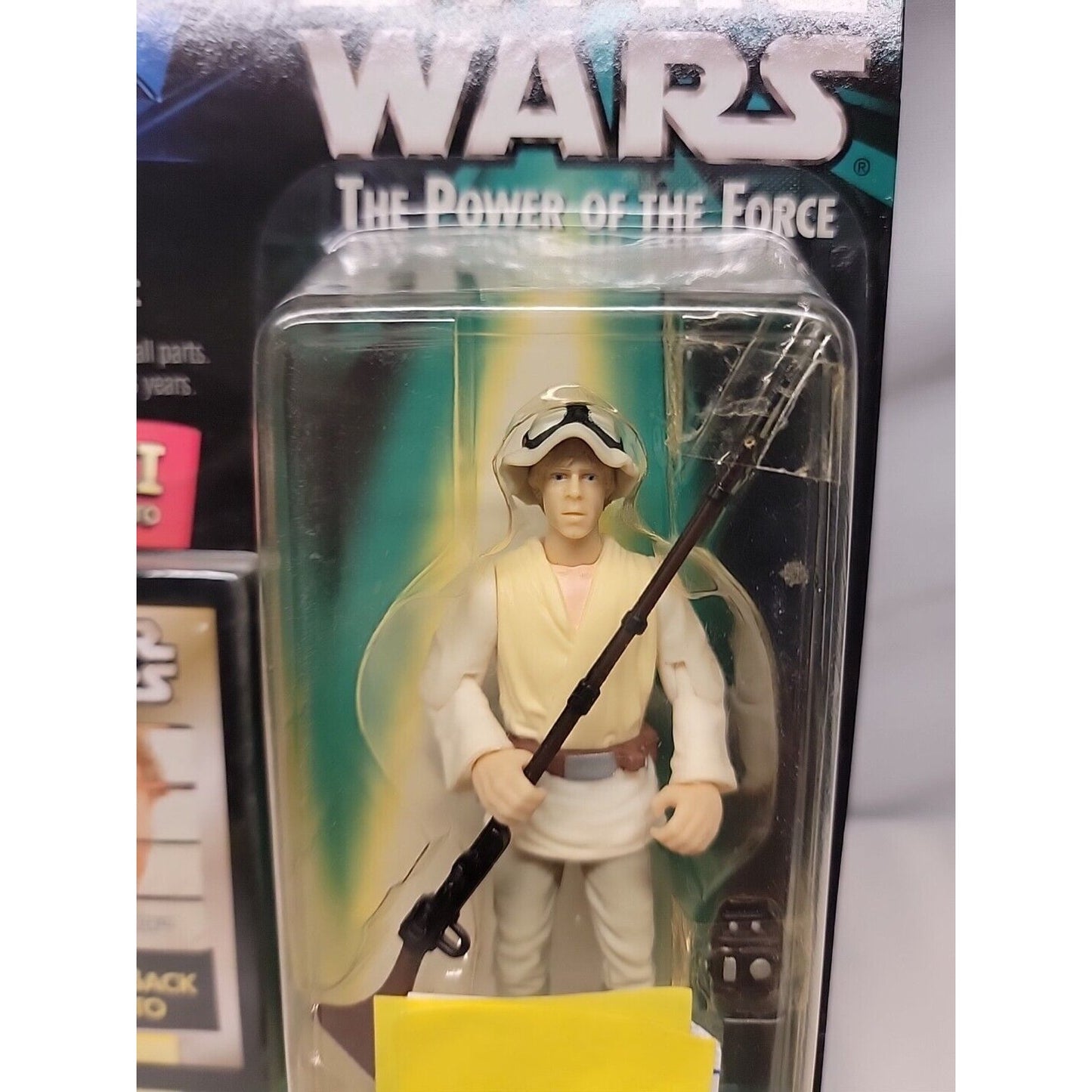 1998 Star Wars Power of the Force Luke Skywalker W/ Blaster Rifle