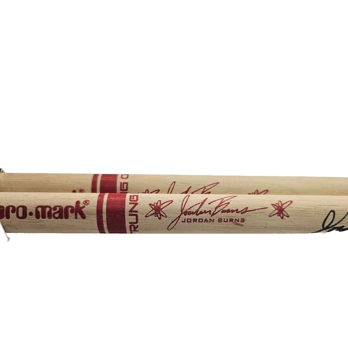 Signed Drumsticks on custom Strung out sticks! Jordan Burns Strung out Drummer