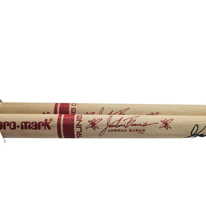 Signed Drumsticks on custom Strung out sticks! Jordan Burns Strung out Drummer