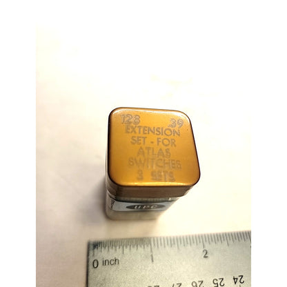 Universal Powermaster Corporation HO Extension Set For Atlas Switches #128 NOS