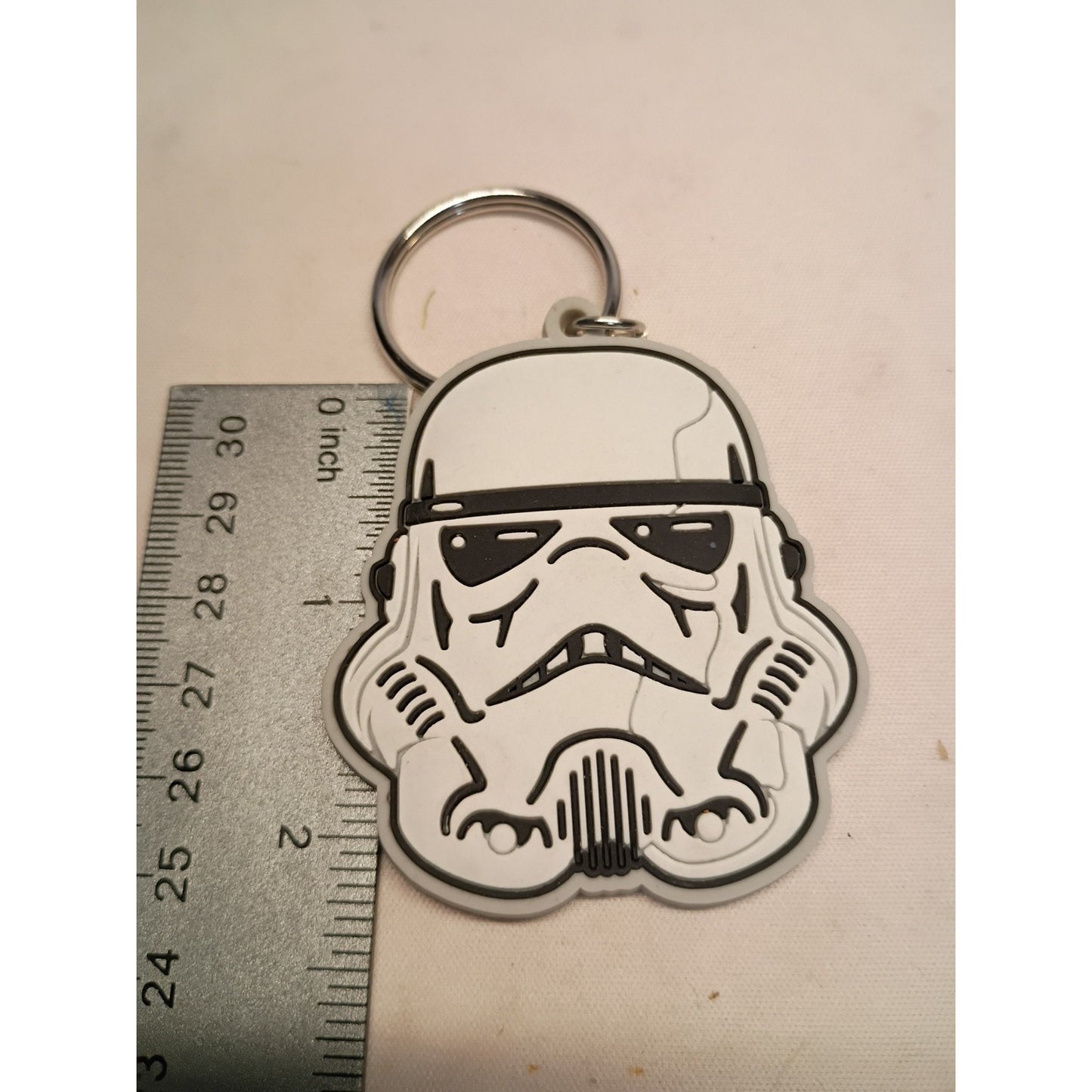 Disney Star Wars Storm Trooper Classic Helmet Face Keychain