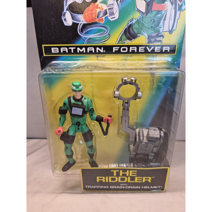 Batman Forever The Riddler with Trapping Brain-Drain Helmet