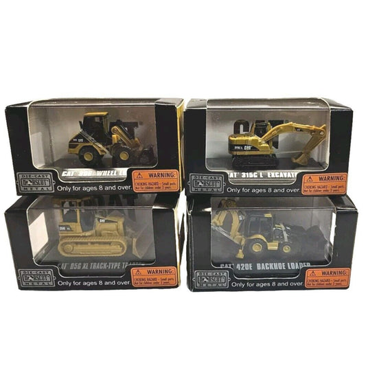 Lot Of 4 2006 Norscot Minis CAT Caterpillar Construction Diecast NIB