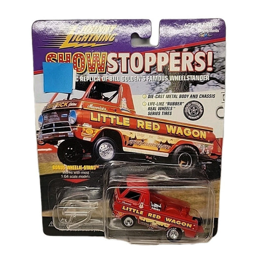 Johnny Lightning Show Stoppers Bill Golden’s Little Red Wagon White Lightning