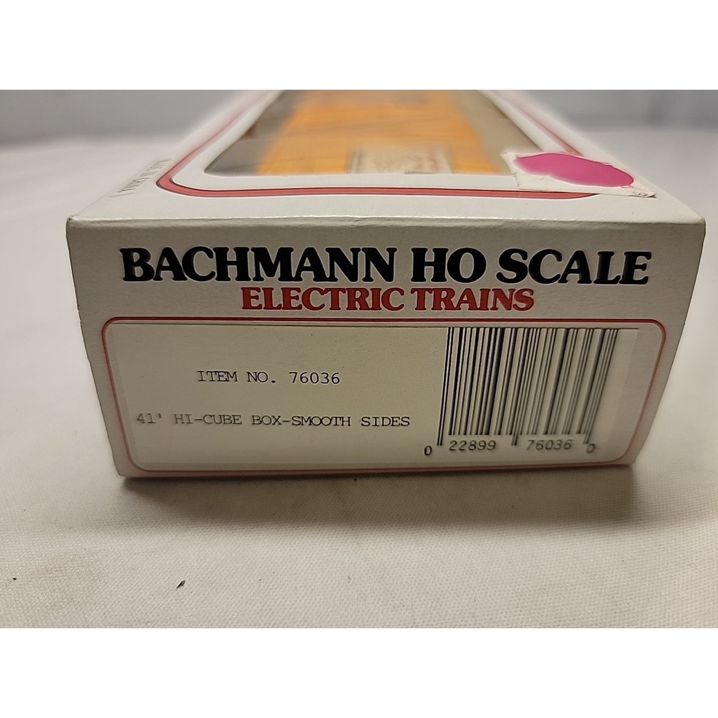 Bachmann Item No 76036 41’ Hi Cube Box Car Smooth Sides Union Pacific #518125