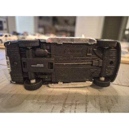 2014 Chevrolet Silverado Police KINSMART Diecast 1:46 Black/White Loose