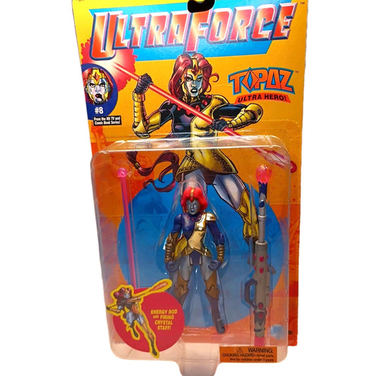 Ultraforce Black Card Limited Edition Topaz #25 Ultra Hero w/ Staff 1995