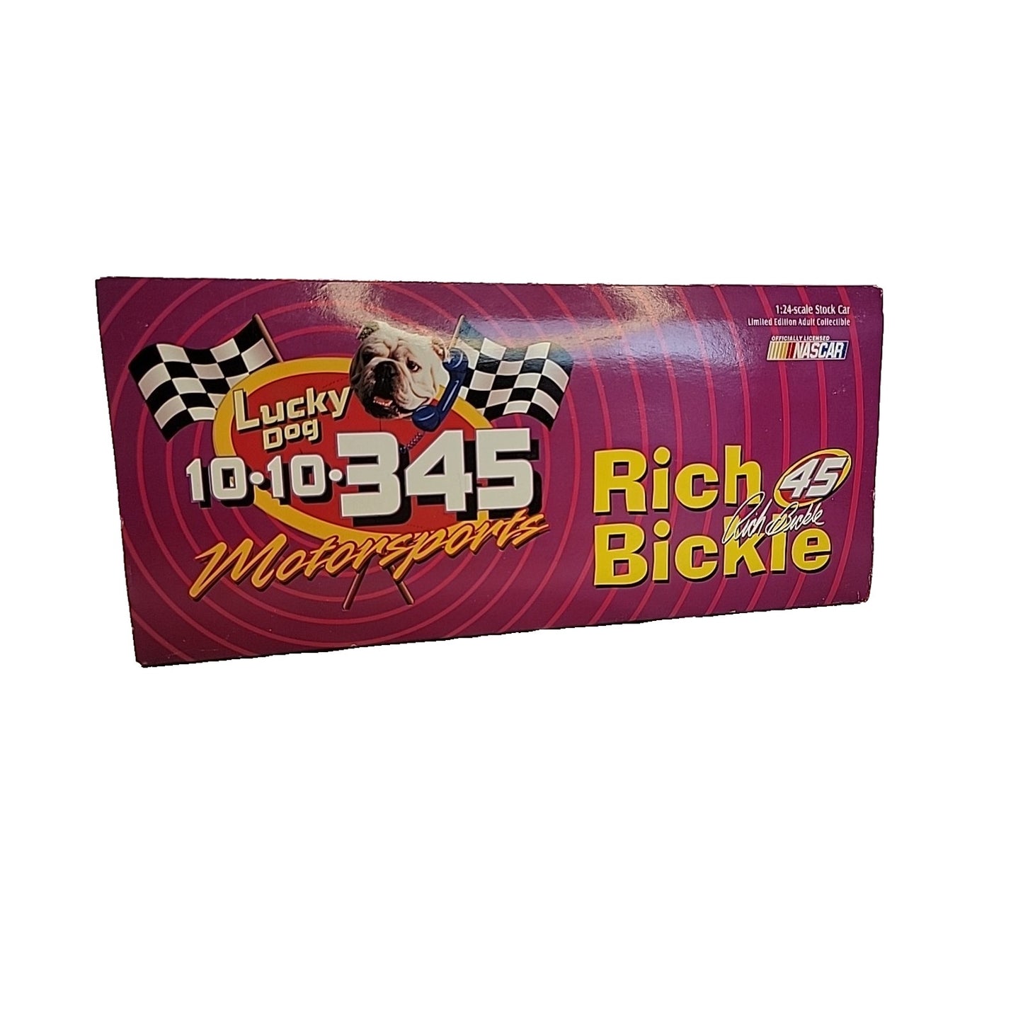 1999 Action Racing Rich Bickle #45 Lucky Dog 1:24 Scale Diecast Stock Car