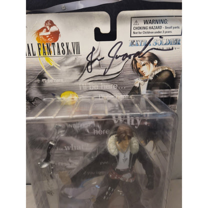 Squall Leonhart 6" Acn Figure Final Fantasy VIII Square Enix Bandai 1999 SIGNED
