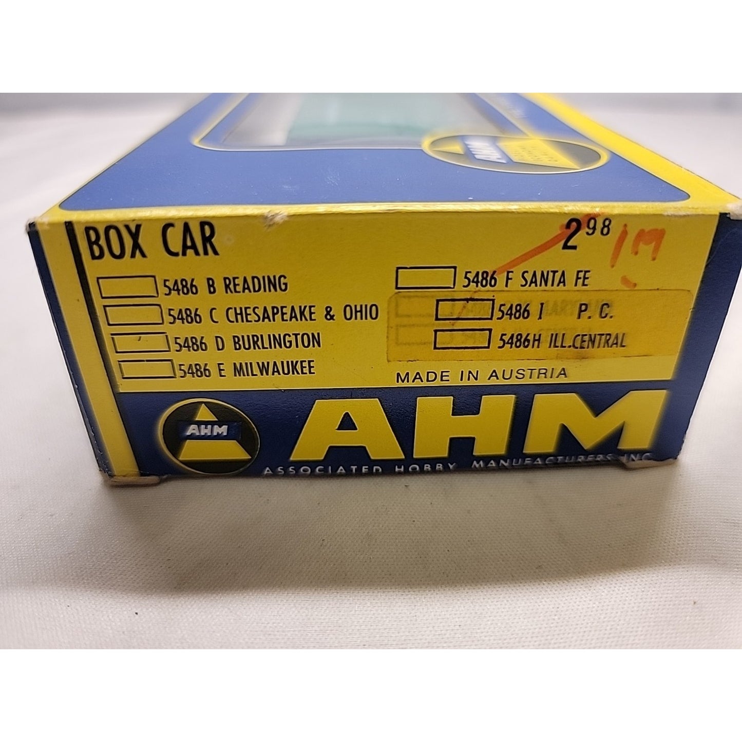 AHM 40’ Boxcar, Penn Central PC #46150, with Original Box
