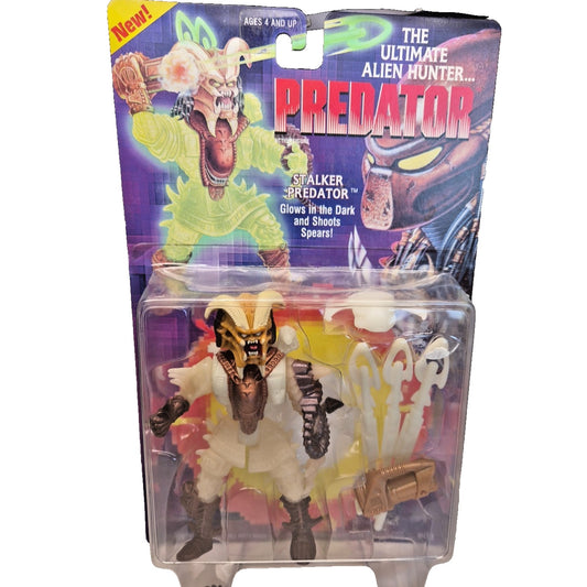 New Vintage 1994 Kenner "Stalker Predator" Glows in Dark