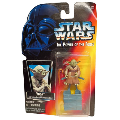 Kenner Star Wars Yoda With Jedi Trainer Backpack And Gimer Stick Action Figure