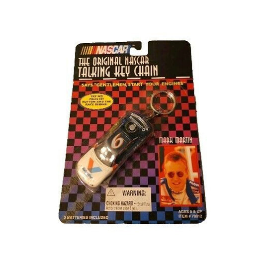 1998 Nascar Talking Keychain Mark Martin Works Vintage p