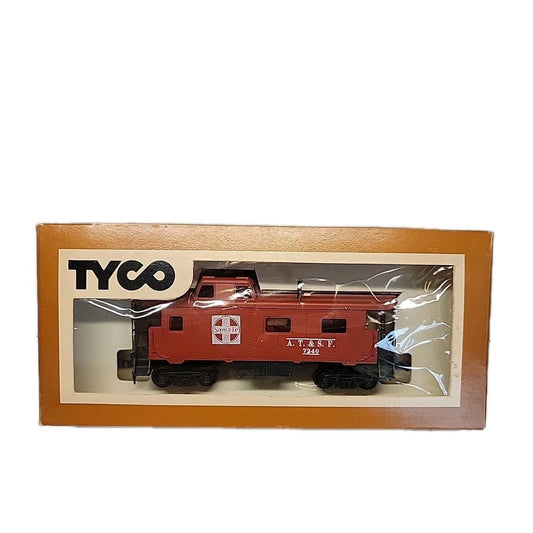 Tyco Santa Fe 8-Wheel Caboose AT&SF 7240 - HO Scale