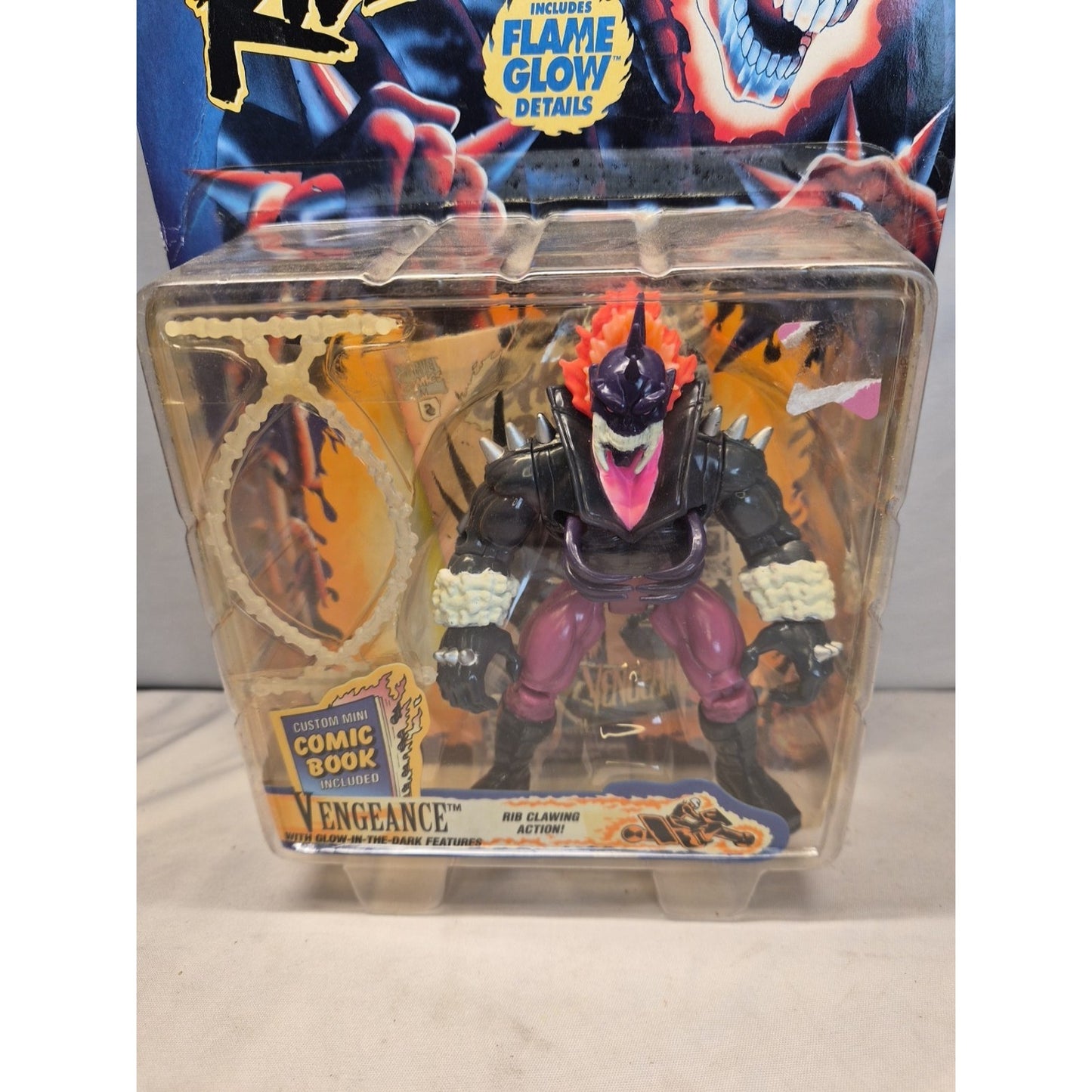 Marvel Ghost Rider VENGEANCE Action Figure Toy Biz Vintage 1995
