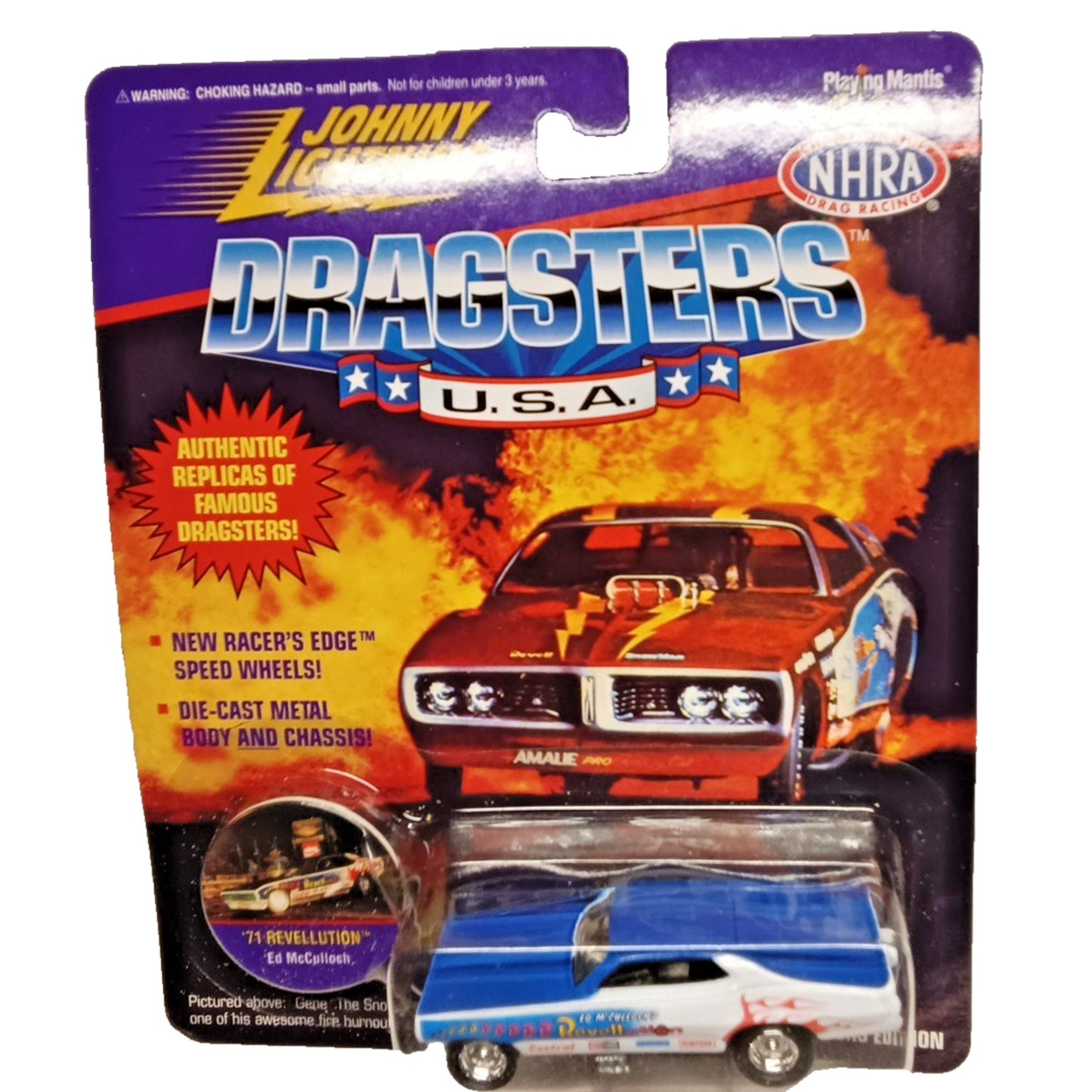 Johnny Lightning Dragsters USA Chevy Vega '71 Revolution