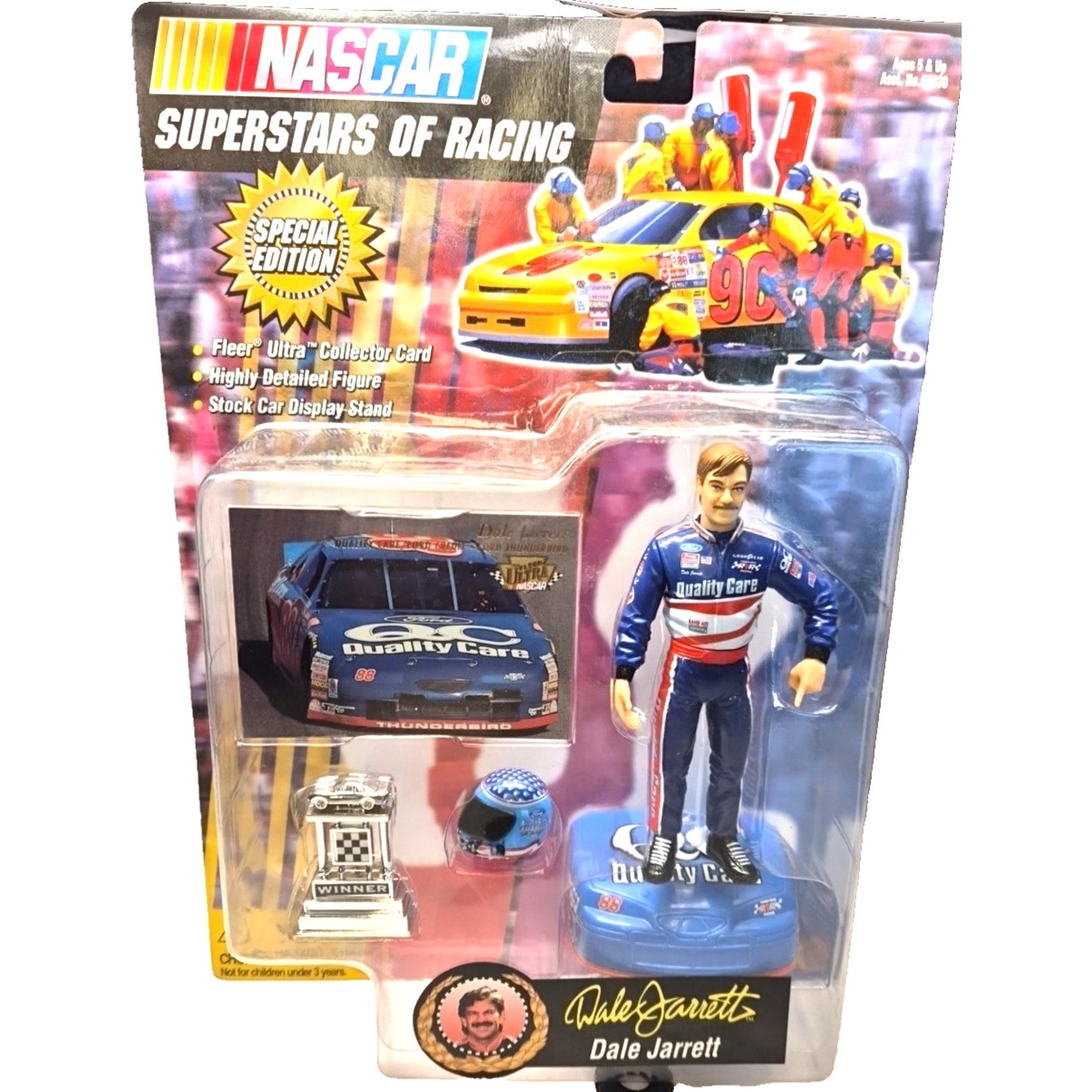 NASCAR Superstars Of Racing Dale Jarrett Figurine