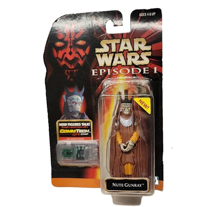 Star Wars Episode 1 Hasbro 1999 Action Figure Nute Gunray