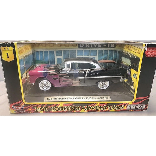 Hot Rodding Adventures 1955 Chevy BelAir 1:24 Scale