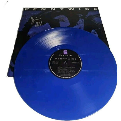 Pennywise - Self Titled Blue Color Vinyl LP Epitaph Records 2014 Repress *SIGNED