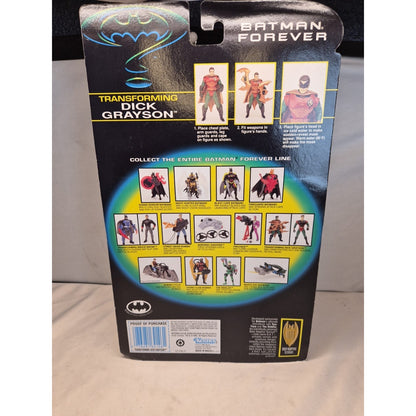 1995 Kenner Batman Forever Transforming Dick Grayson Robin Action Figure