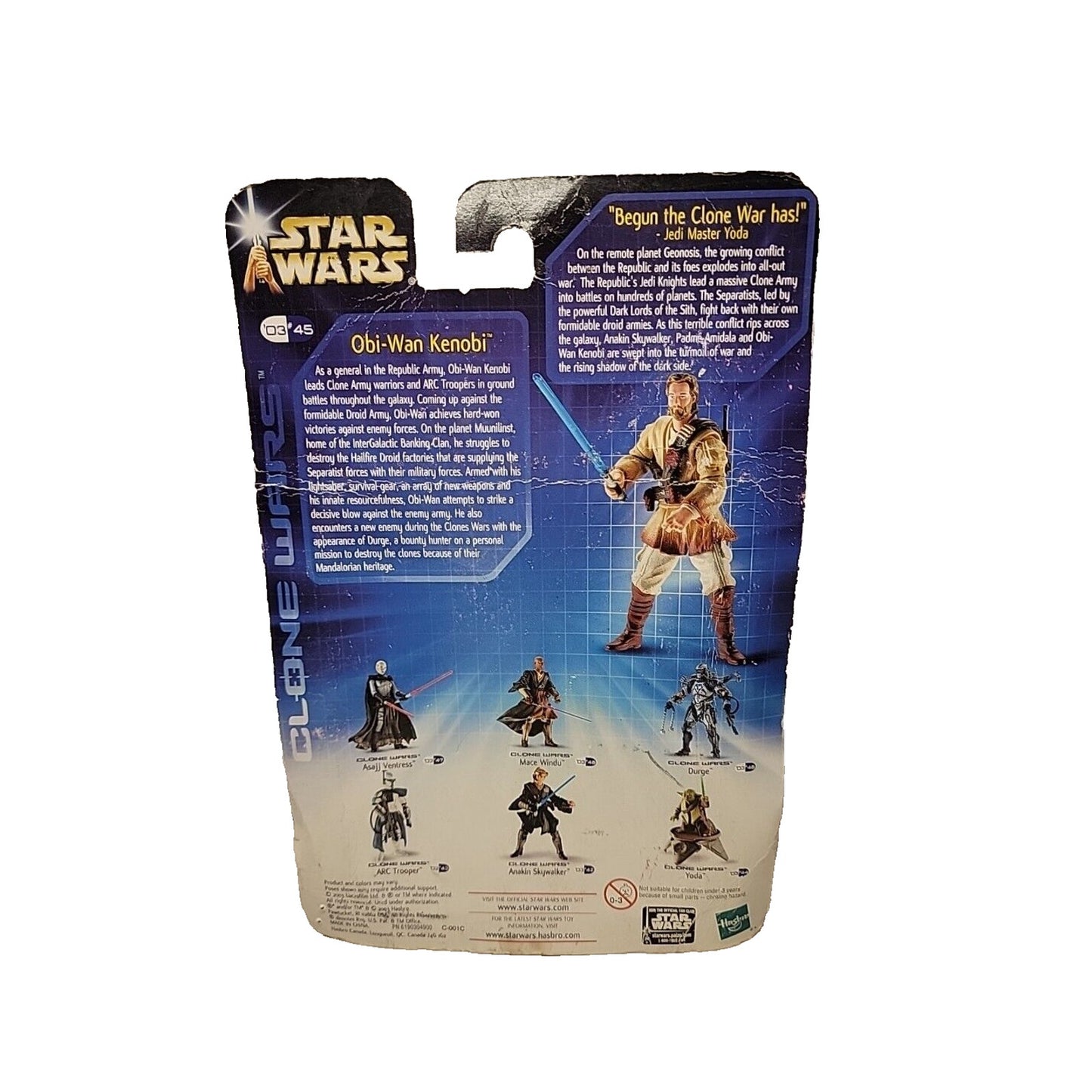 Obi-Wan Kenobi General of the Republic Army of the Republic #45 Star Wars