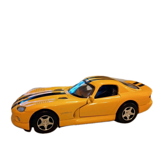 New Ray Speedy Power Dodge Viper GTS 🟡 Yelow 1:32 Scale Diecast
