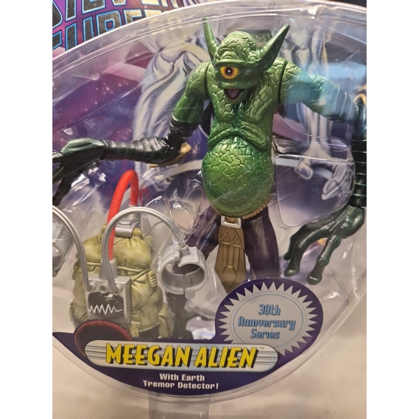 Meegan Alien 30th Anniversary Action Figure Silver Surfer Toy Biz 1997