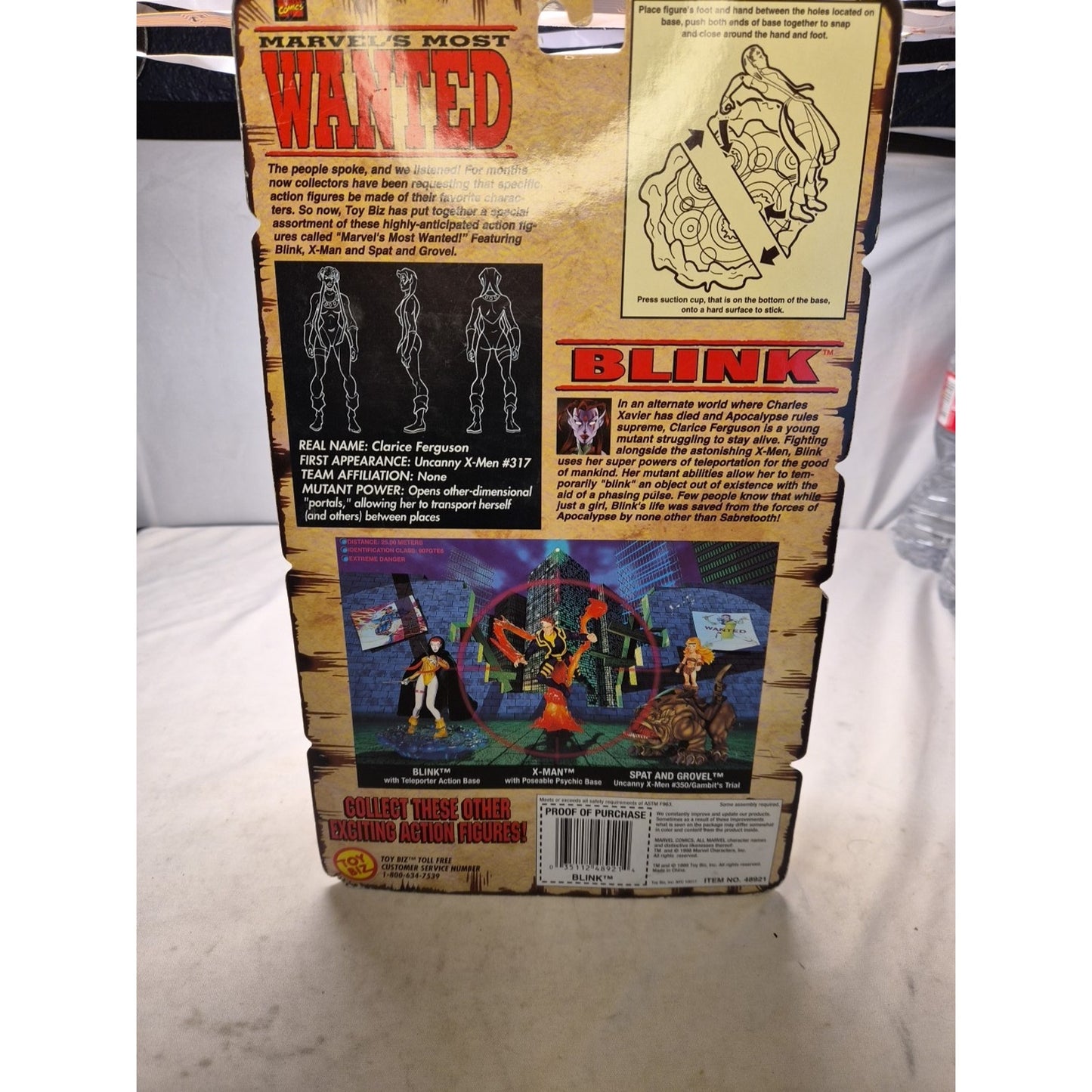 Marvel's Most Wanted Reward Blink with Teleporter Action Base