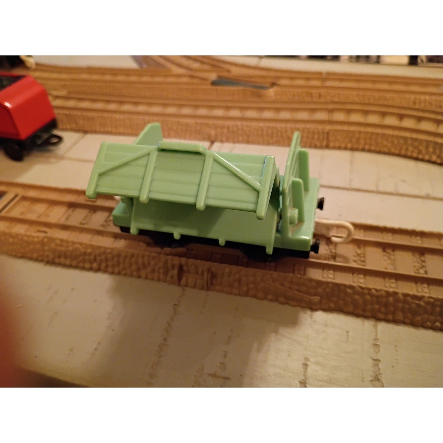 Vintage Ertl Thomas The Tank Engine Track Master Dump Car Teal Color