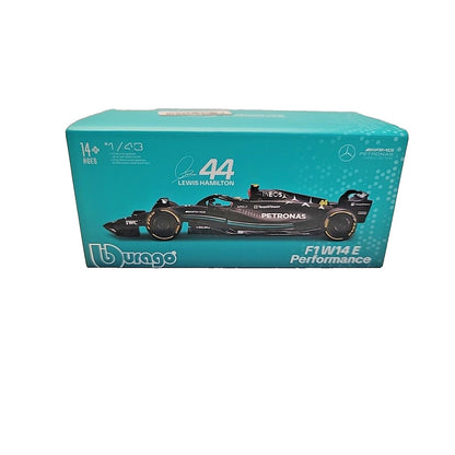 Mercedes AMG F1 W14 E Performance Lewis Hamilton #44 2023 1/43 Bburago Formule 1