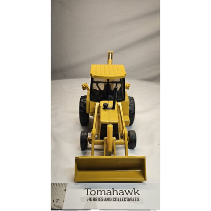 Vintage Backhoe Loader 310D John Deere Yellow Die Cast