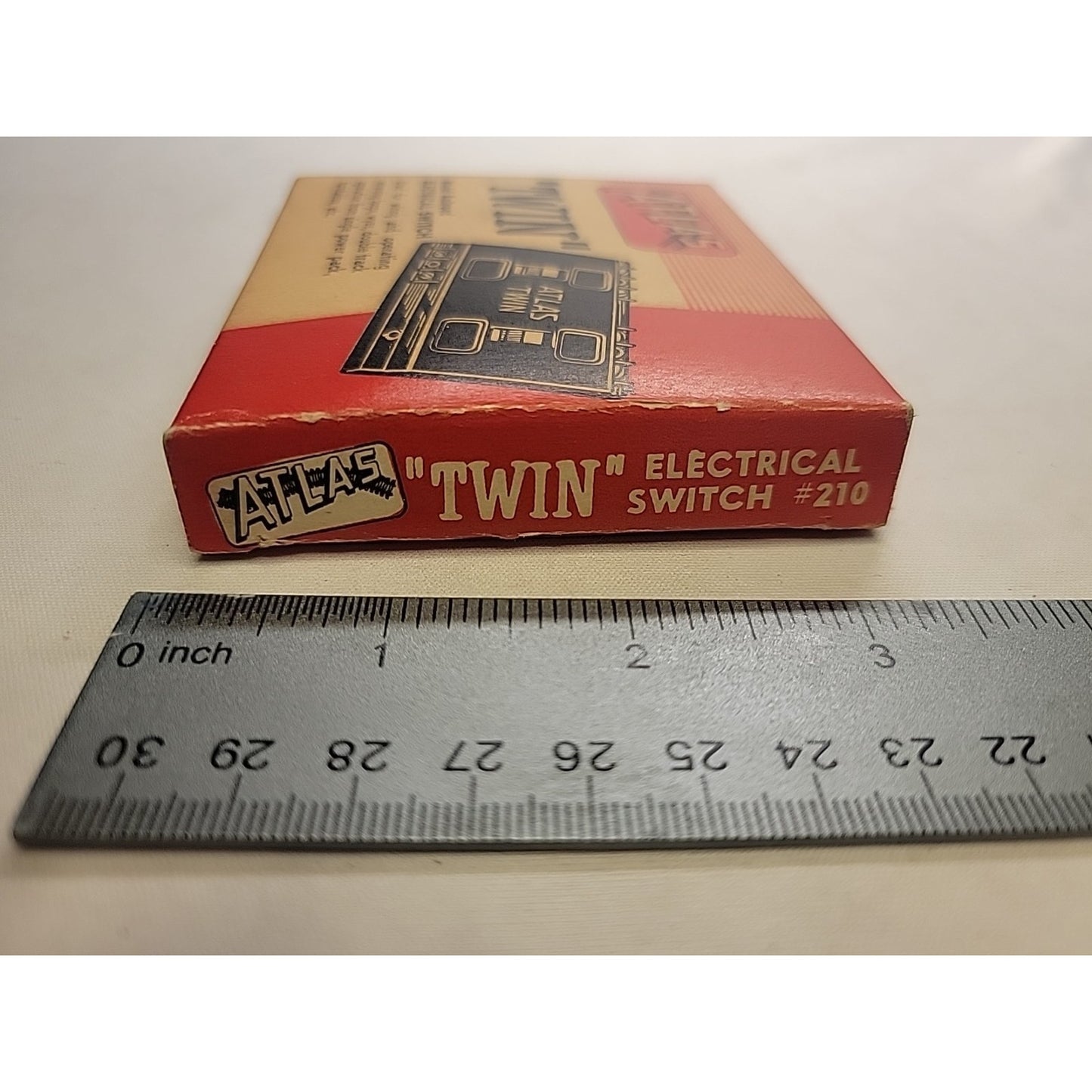 vintage Atlas TWIN Electrical Switch #210