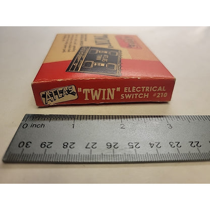 vintage Atlas TWIN Electrical Switch #210
