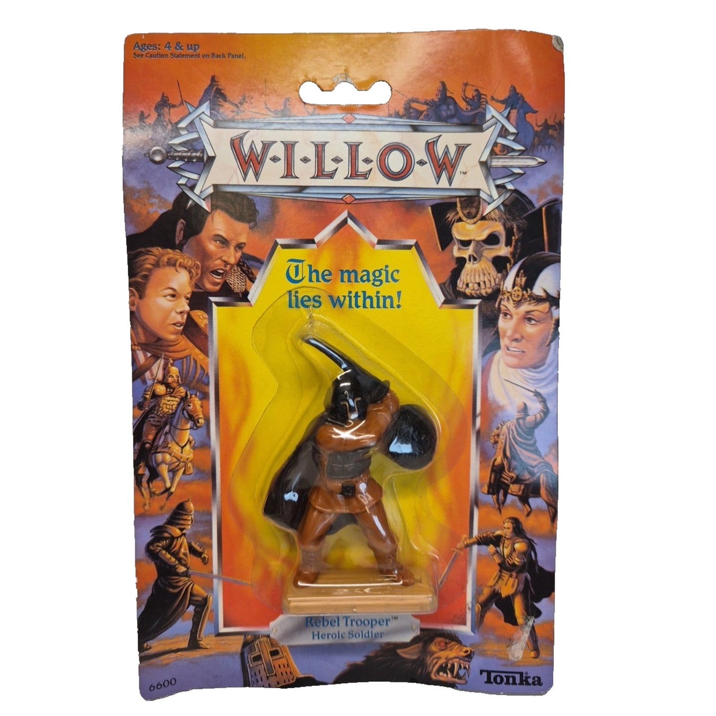 Vintage 1988 Willow Rebel Trooper Figure Tonka MOC