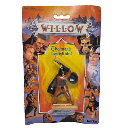 Vintage 1988 Willow Rebel Trooper Figure Tonka MOC