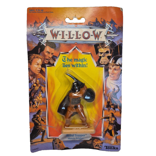 Vintage 1988 Willow Rebel Trooper Figure Tonka MOC