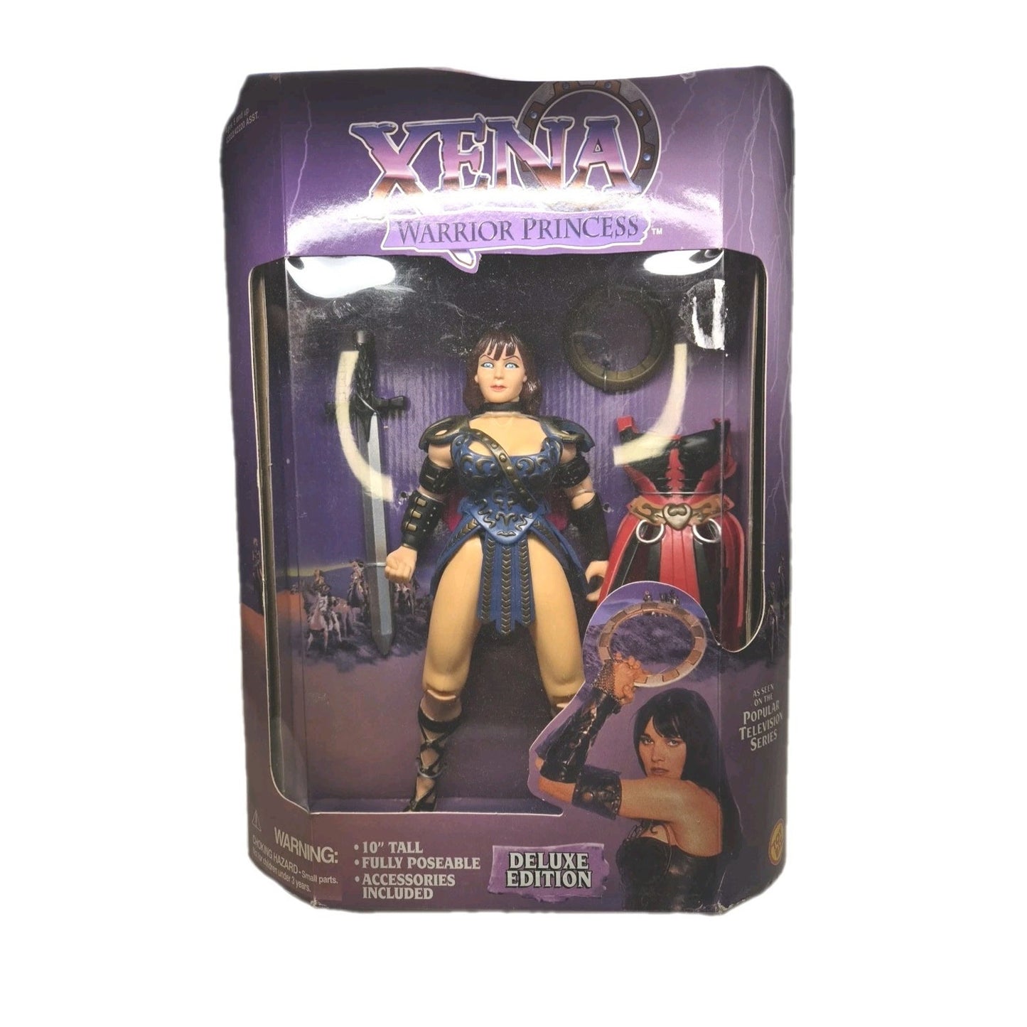 Vintage Xena Warrior Princess 10” Deluxe Edition Toy Biz 1996 Action Figure