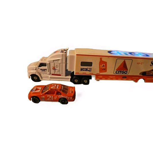citgo semi car hauler W/ Small Car