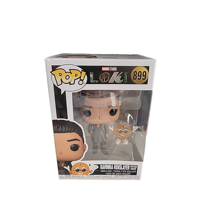 Funko POP! : Marvel Loki Vinyl Figure #899 : Ravonna Renslayer with Miss Minutes