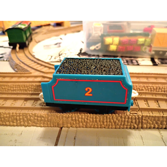 Vintage Ertl Thomas The Tank Engine Track Master Coal Car #2 Blue